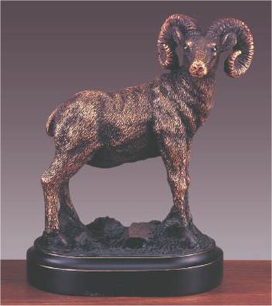 Ram Sculpture bronze Figurine